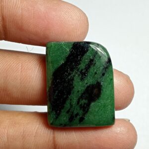 Ruby Zoisite Cabochon: Natural Gemstone For Jewelry Making (30cts, 24x19mm) #300 Ruby Zoisite Cabochon: Natural Gemstone For Jewelry Making (30cts, 24x19mm) #300