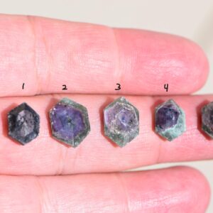 You Pick Ruby & Ruby Zoisite Faceted Cabochons You Pick Ruby & Ruby Zoisite Faceted Cabochons