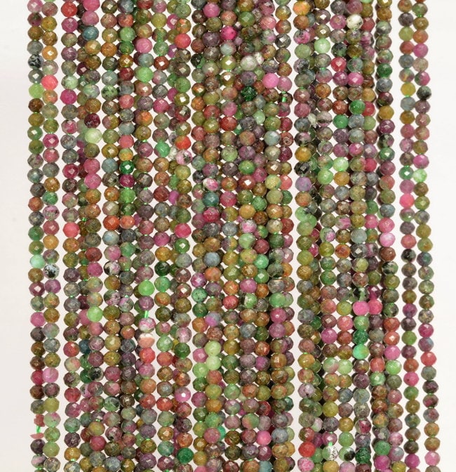 2mm Genuine Brazil Ruby Zoisite Gemstone Grade Aa Multi Color Micro Faceted Round Loose Beads 15.5 Inch Full Strand (80004633-344) 2mm Genuine Brazil Ruby Zoisite Gemstone Grade Aa Multi Color Micro Faceted Round Loose Beads 15.5 Inch Full Strand (80004633-344)