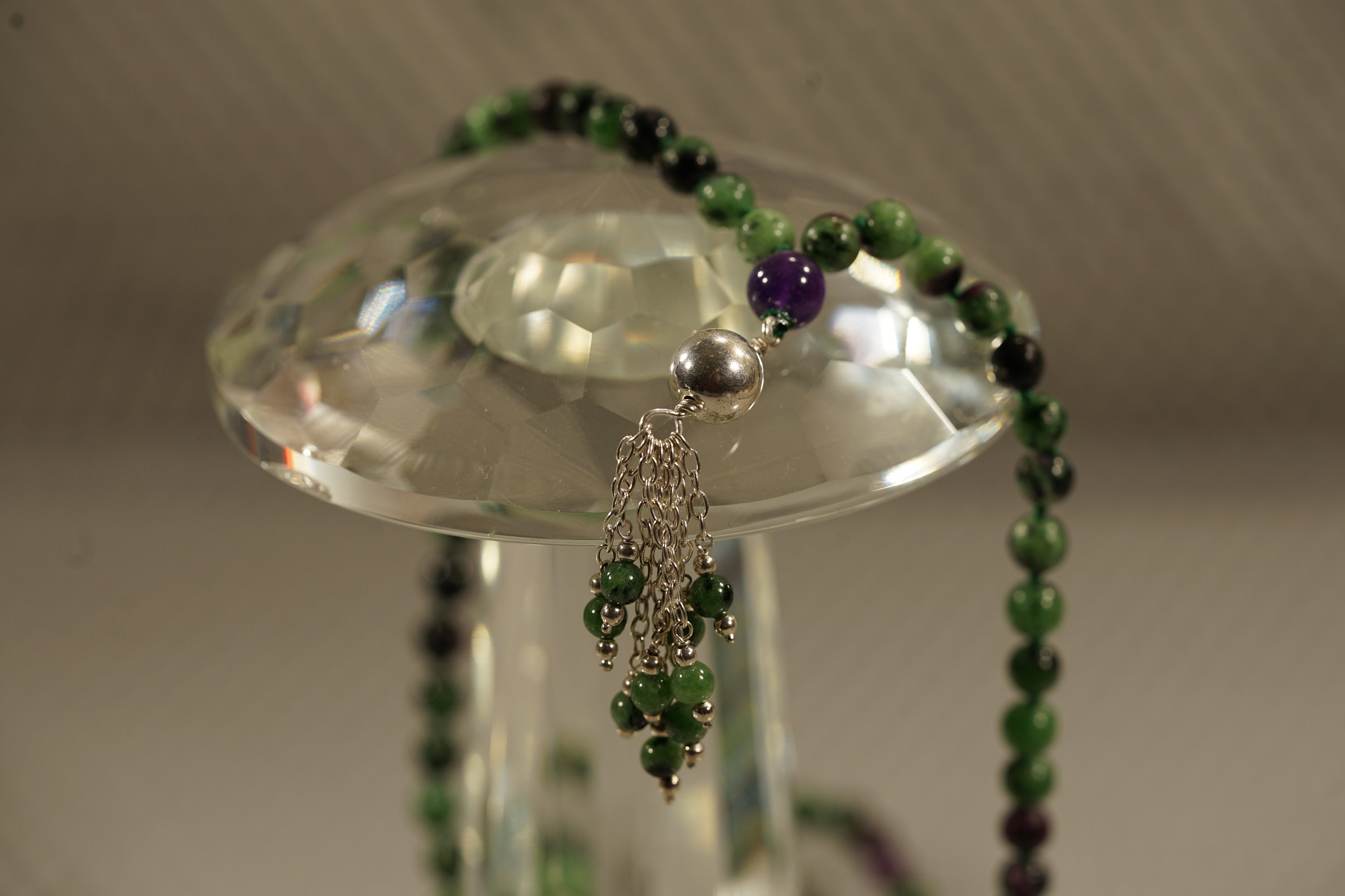 Ruby Zoisite Mala Necklace • Handcrafted Gemstone Jewelry • Spiritual Beaded Necklace • 4mm • 6mm • 8mm • 10mm • Earthy Tones • 108+1 •a4706 Ruby Zoisite Mala Necklace • Handcrafted Gemstone Jewelry • Spiritual Beaded Necklace • 4mm • 6mm • 8mm • 10mm • Earthy Tones • 108+1 •a4706