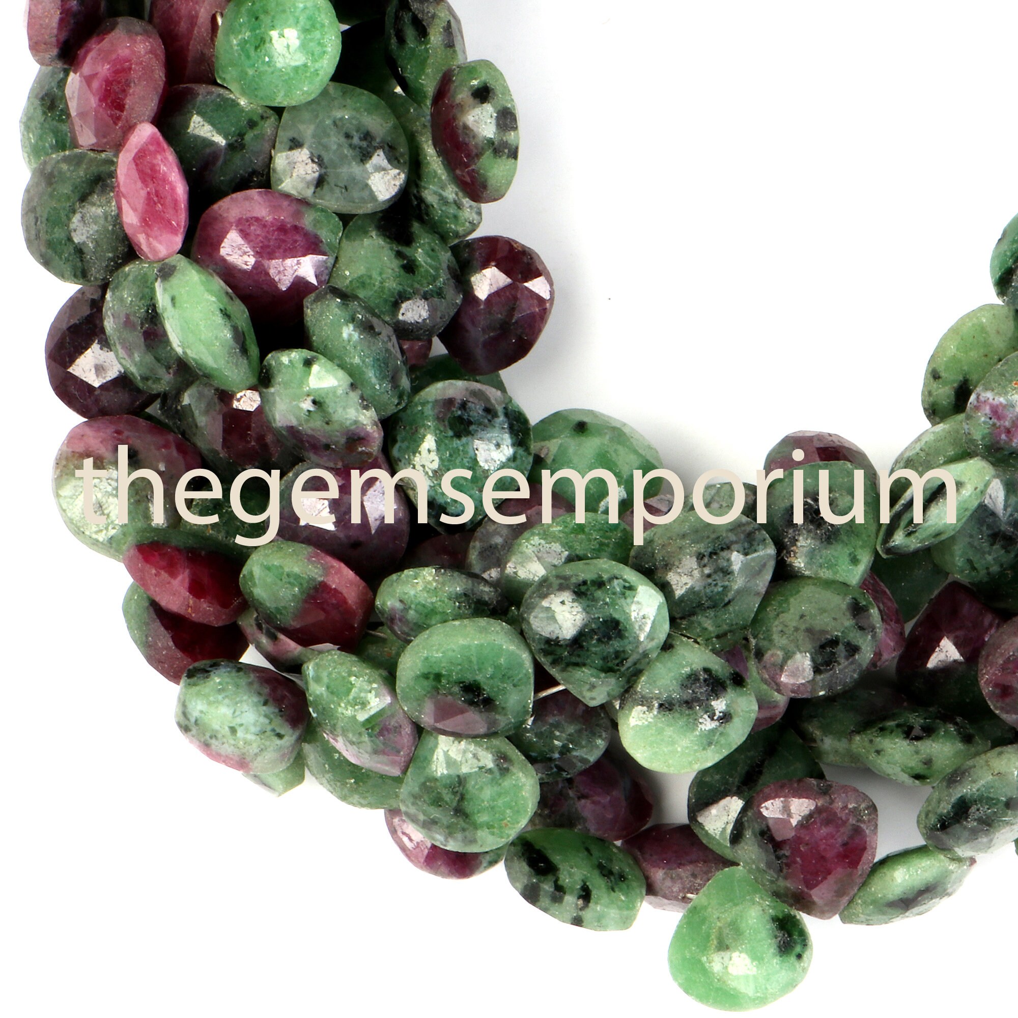 Natural Ruby Zoisite 8-9mm Faceted Briolette, Heart Beads, Ruby Zoisite Beads, Ruby Zoisite Heart Shape Beads Side Drill,ruby Zoisite Beads Natural Ruby Zoisite 8-9mm Faceted Briolette, Heart Beads, Ruby Zoisite Beads, Ruby Zoisite Heart Shape Beads Side Drill,ruby Zoisite Beads