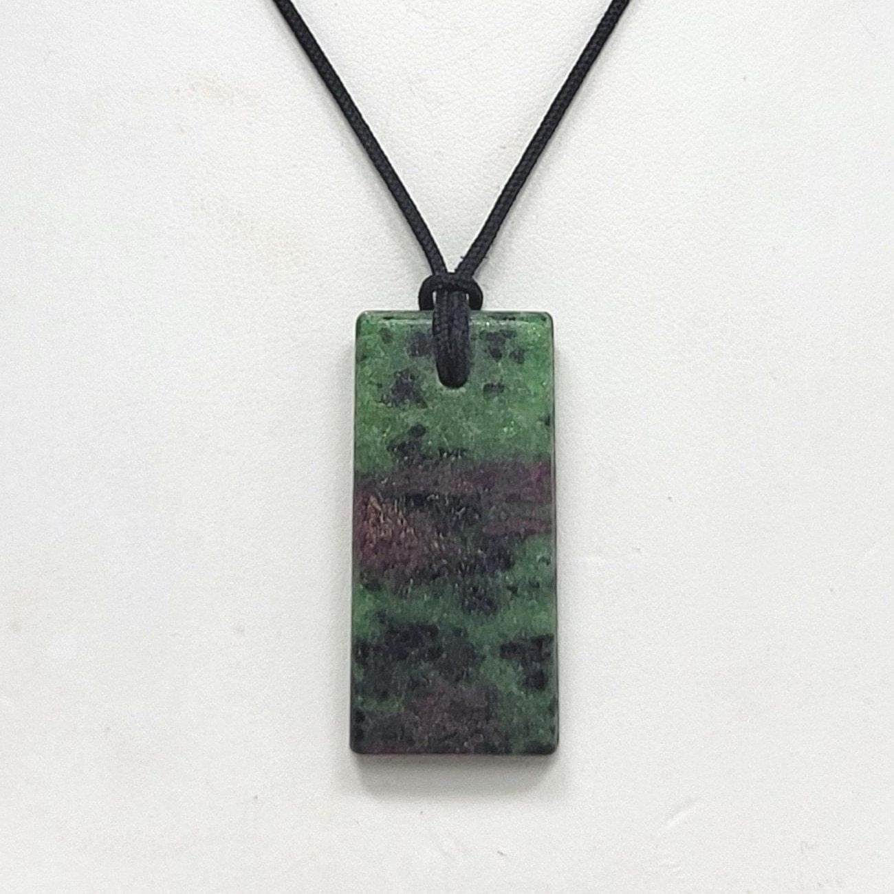 Ruby Zoisite Pendant Necklace, Free Shipping (24183), Ruby Zoisite Necklace, Ruby Pendant, Pendantlady
