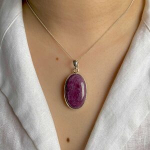 Pink Ruby Zoisite Pendant / 925 Sterling Silver / Healing Gemstone / Gift for her / Pink Ruby Zoisite Jewelry / Statement Pendant RZS-P-17. Pink Ruby Zoisite Pendant / 925 Sterling Silver / Healing Gemstone / Gift for her / Pink Ruby Zoisite Jewelry / Statement Pendant RZS-P-17.