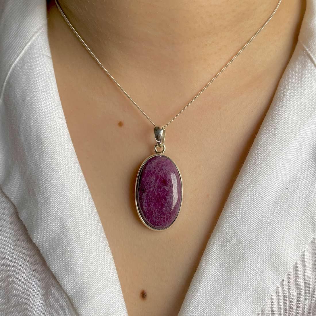 Pink Ruby Zoisite Pendant / 925 Sterling Silver / Healing Gemstone / Gift For Her / Pink Ruby Zoisite Jewelry / Statement Pendant Rzs-p-17. Pink Ruby Zoisite Pendant / 925 Sterling Silver / Healing Gemstone / Gift For Her / Pink Ruby Zoisite Jewelry / Statement Pendant Rzs-p-17.