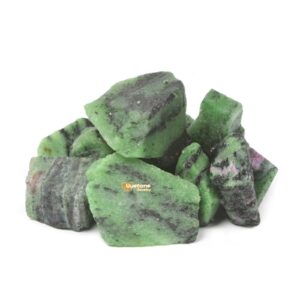 1/2LB Raw Green Ruby Zoisite Stone Specimen Collection Pocket Worry Healing Crystal Reiki 1/2LB Raw Green Ruby Zoisite Stone Specimen Collection Pocket Worry Healing Crystal Reiki