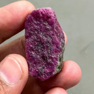Raw Ruby Zoisite Crystal: 75.5 Carat Rough Ruby July Birthstone Raw Ruby Zoisite Crystal: 75.5 Carat Rough Ruby July Birthstone