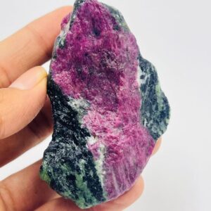 Raw Ruby Zoisite Crystal: Natural Healing Stone (154 gram, 7.2x3.7 cm) Raw Ruby Zoisite Crystal: Natural Healing Stone (154 gram, 7.2x3.7 cm)