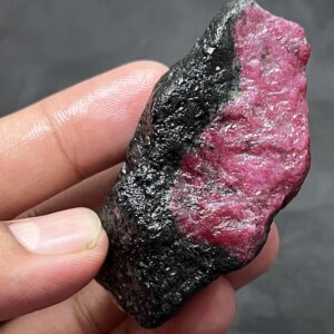 Handpicked Natural Ruby Zoisite Rough | Raw Anyolite Crystal 75.7g 68x32x25mm Handpicked Natural Ruby Zoisite Rough | Raw Anyolite Crystal 75.7g 68x32x25mm