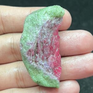 Natural Ruby Zoisite Rough Slice | Raw Anyolite Stone 37.6g 52x22x15mm Natural Ruby Zoisite Rough Slice | Raw Anyolite Stone 37.6g 52x22x15mm