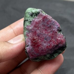 Handpicked Raw Ruby Zoisite Rough | Raw Anyolite Stone 92g 49x35x32mm Handpicked Raw Ruby Zoisite Rough | Raw Anyolite Stone 92g 49x35x32mm
