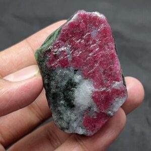 Unpolished Ruby Zoisite Rough | Natural Ruby In Matrix 114.7g 55x35x33mm Unpolished Ruby Zoisite Rough | Natural Ruby In Matrix 114.7g 55x35x33mm