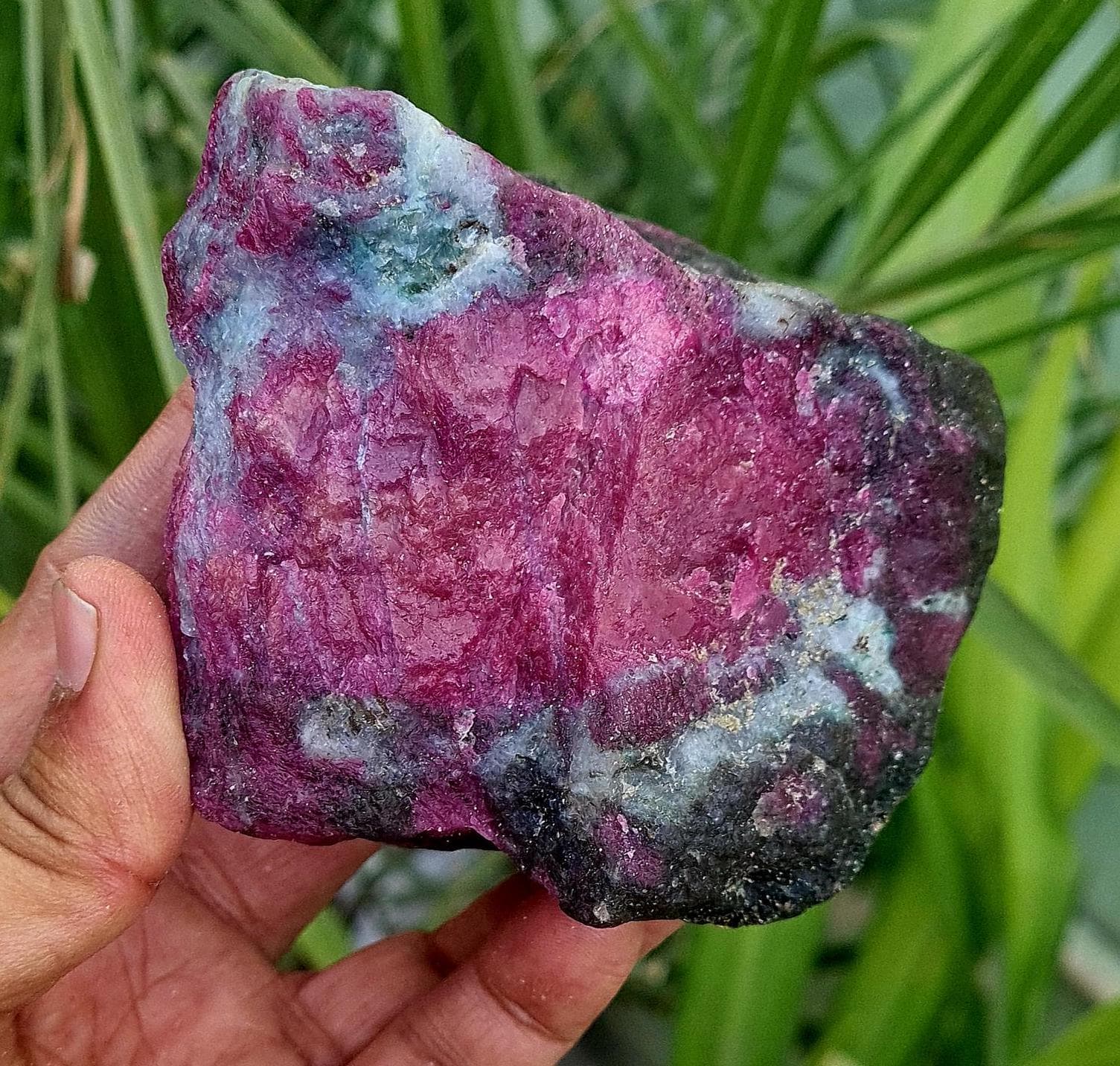 Natural Ruby Zoisite Specimen: Huge Size Red Healing Crystal (2559 Carat) Natural Ruby Zoisite Specimen: Huge Size Red Healing Crystal (2559 Carat)