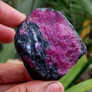 Natural Ruby Zoisite Specimen: Red & Green Healing Crystal Natural Ruby Zoisite Specimen: Red & Green Healing Crystal