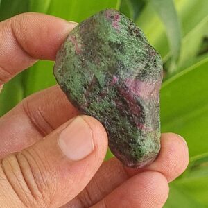 Rough Ruby Zoisite Healing Crystal: Natural Untreated Gemstone, 308 Carat Rough Ruby Zoisite Healing Crystal: Natural Untreated Gemstone, 308 Carat