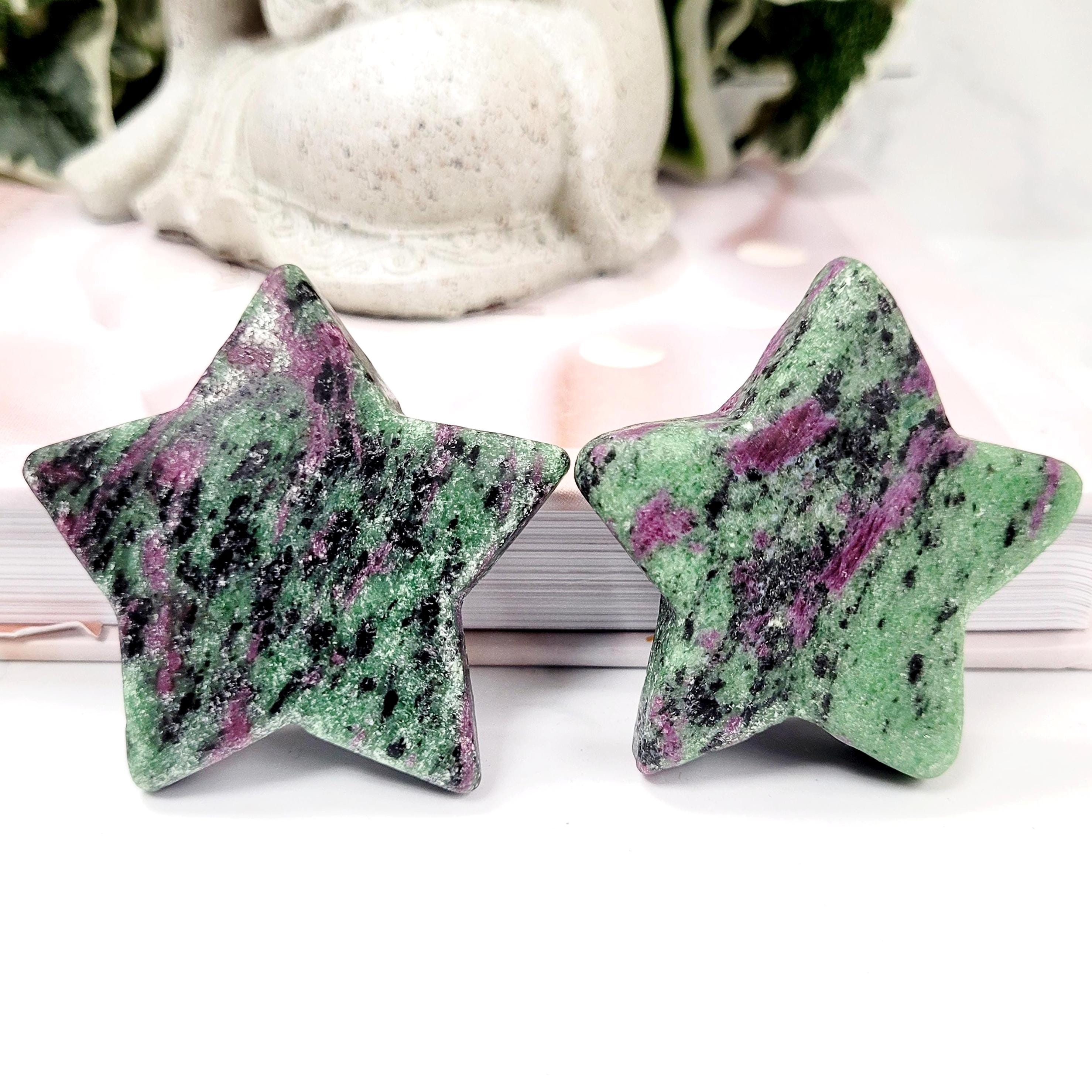 Ruby Zoisite Crystal Star • Ethically Sourced