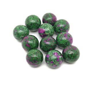 Ruby Zoisite Sphere Gemstone – Crystal Sphere - Healing Stone – Crystal Ball – Crystal Décor – 20mm - SP1053