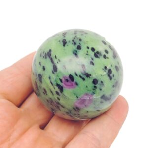 Ruby Zoisite Sphere Stone A++ – Crystal Ball - Healing Crystal Stones – Crystal Décor – 50-60mm - RA1423 Ruby Zoisite Sphere Stone A++ – Crystal Ball - Healing Crystal Stones – Crystal Décor – 50-60mm - RA1423
