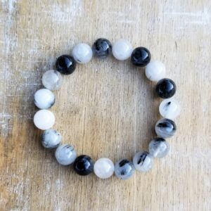 Rutilated Quartz Gemstone Beaded Bracelet, Chunky Stacking Bracelet, Rutilated Quartz Jewelry, Stretchy Bracelet, 10mm Gemstone Bracelet Rutilated Quartz Gemstone Beaded Bracelet, Chunky Stacking Bracelet, Rutilated Quartz Jewelry, Stretchy Bracelet, 10mm Gemstone Bracelet