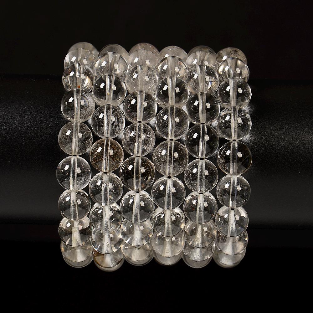 Natural Silver Rutilated Quartz Gemstone Round Bracelet 6mm 7mm 8mm 9mm 10mm 7.5 Inch Strand (s55) Natural Silver Rutilated Quartz Gemstone Round Bracelet 6mm 7mm 8mm 9mm 10mm 7.5 Inch Strand (s55)