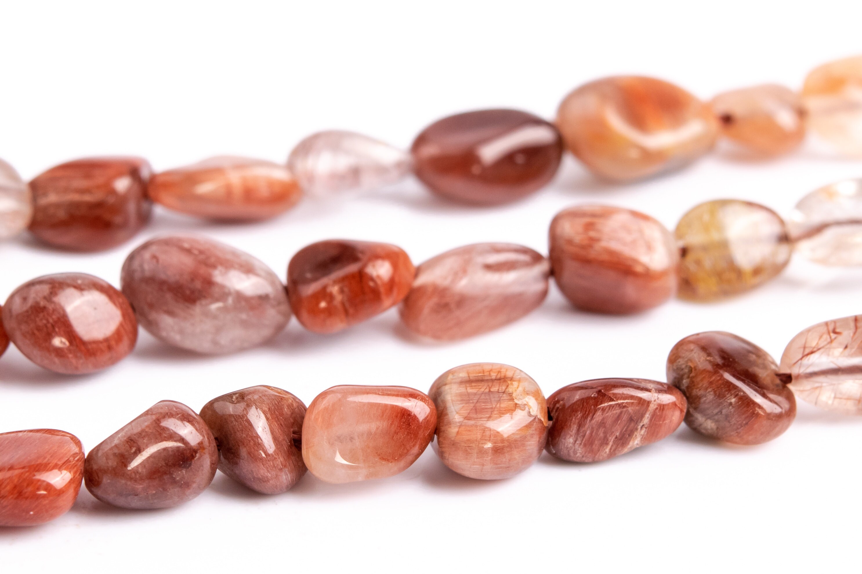 7-10mm Multicolor Rutilated Quartz Pebble Chips Beads Grade A Genuine Natural Gemstone Loose Beads 15.5" / 7.5" Bulk Lot Options (117263) 7-10mm Multicolor Rutilated Quartz Pebble Chips Beads Grade A Genuine Natural Gemstone Loose Beads 15.5" / 7.5" Bulk Lot Options (117263)
