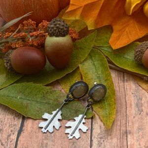Golden Rutilated Quartz Earrings