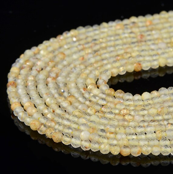 2mm Golden Rutilated Quartz Gemstone Grade Aa Micro Faceted Round Loose Beads 15.5 Inch Full Strand (80008866-p13) 2mm Golden Rutilated Quartz Gemstone Grade Aa Micro Faceted Round Loose Beads 15.5 Inch Full Strand (80008866-p13)