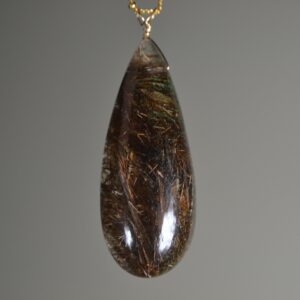 Golden Rutile Quartz Crystal Statement Necklace In 14k Gold, Sterling Silver // Healing Crystal Jewelry // Large Quartz Statement Necklace Golden Rutile Quartz Crystal Statement Necklace In 14k Gold, Sterling Silver // Healing Crystal Jewelry // Large Quartz Statement Necklace