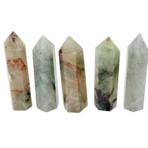 Green Rutilated Quartz Obelisk Tower Stone - Gemstone Tower - Meditation Gemstone - Crystal Gifts - Home Crystal Decor - Tw1147 Green Rutilated Quartz Obelisk Tower Stone - Gemstone Tower - Meditation Gemstone - Crystal Gifts - Home Crystal Decor - Tw1147
