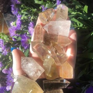 Rutilated Quartz Point, Rutilated Point, Qty. 1 Rutilated Quartz Point, Rutilated Point, Qty. 1