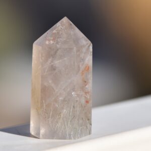 Small Rutilated Quartz Tower Small Rutilated Quartz Tower