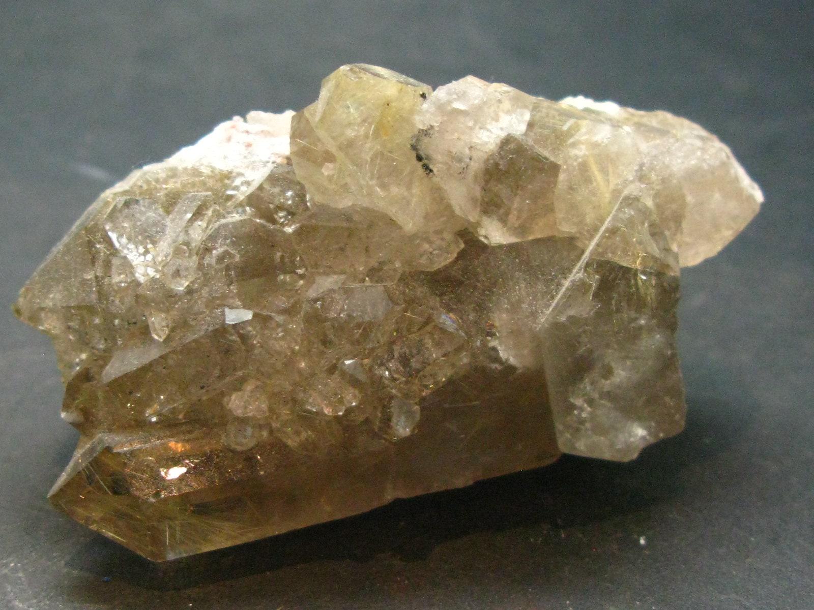Fine Rutilated Quartz Cluster From Brazil - 2.6" - 91.46 Grams