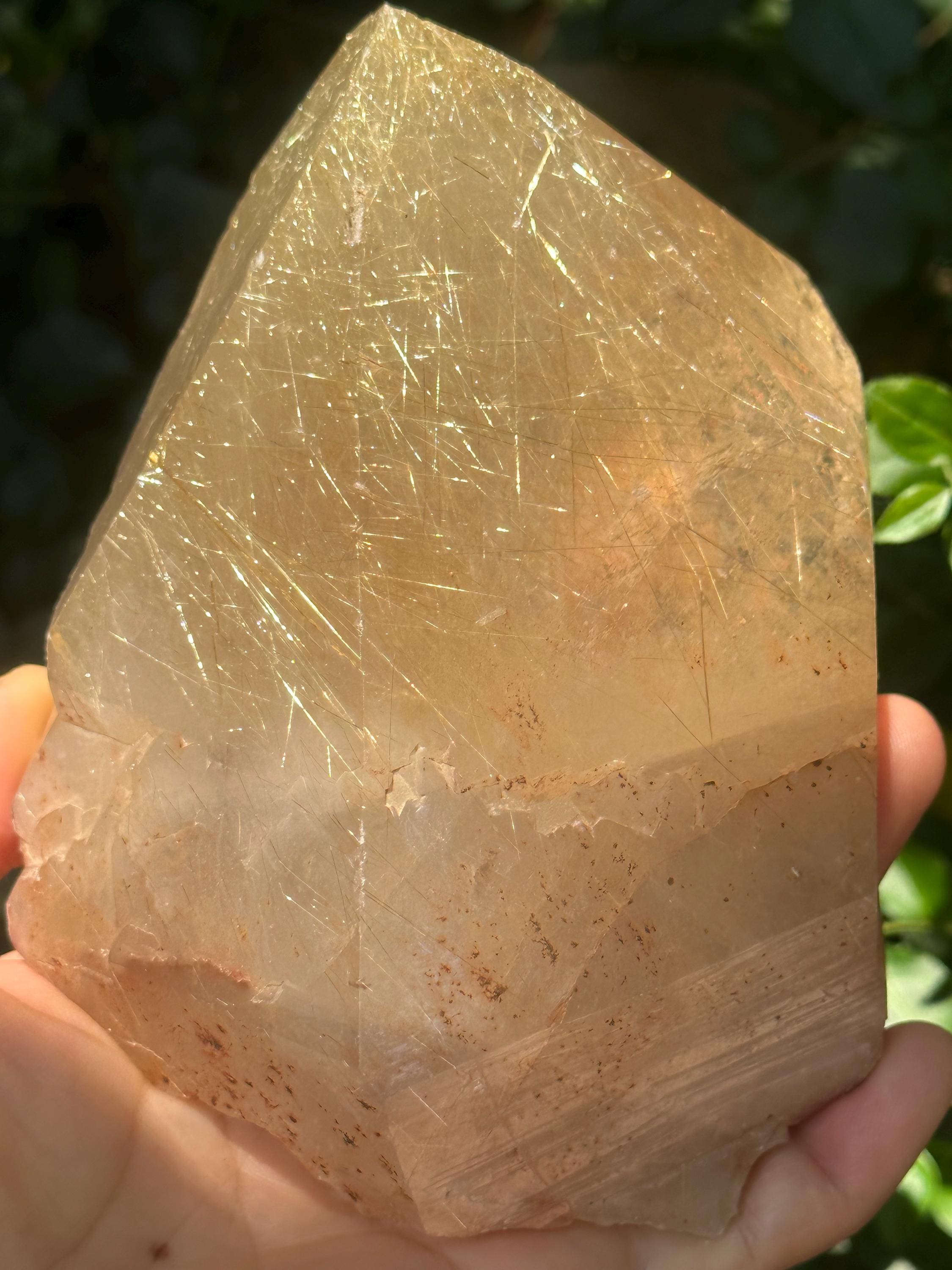 Rare Natural Raw Rutile Quartz Crystal/golden Rutilated Needles Energy Crystal/reiki/meditation- 678 G Rare Natural Raw Rutile Quartz Crystal/golden Rutilated Needles Energy Crystal/reiki/meditation- 678 G