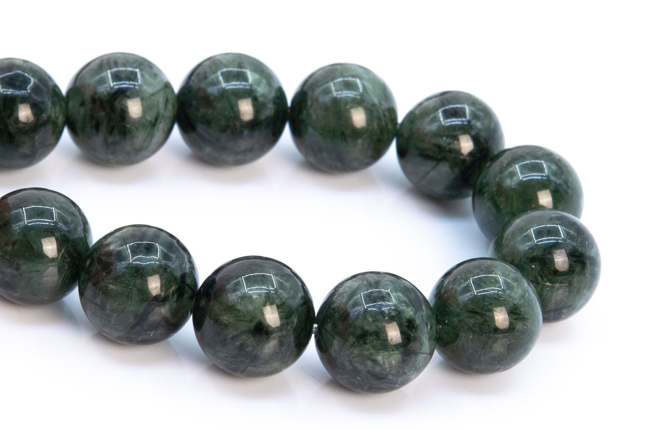 8-9mm Deep Green Rutilated Quartz Beads Grade Aa Genuine Natural Gemstone Half Strand Round Loose Beads 7" Bulk Lot Options (116542h-1987) 8-9mm Deep Green Rutilated Quartz Beads Grade Aa Genuine Natural Gemstone Half Strand Round Loose Beads 7" Bulk Lot Options (116542h-1987)