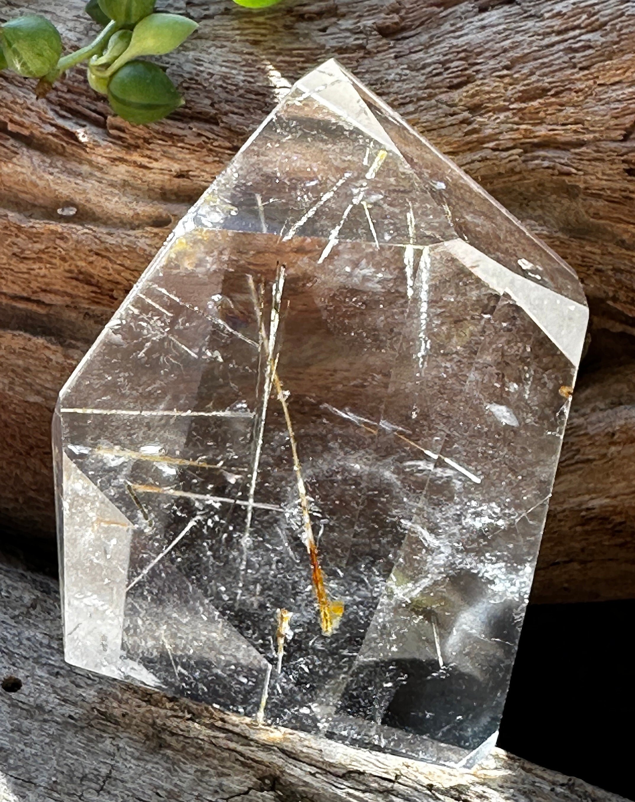 Snow Rutile Quartz Freeform