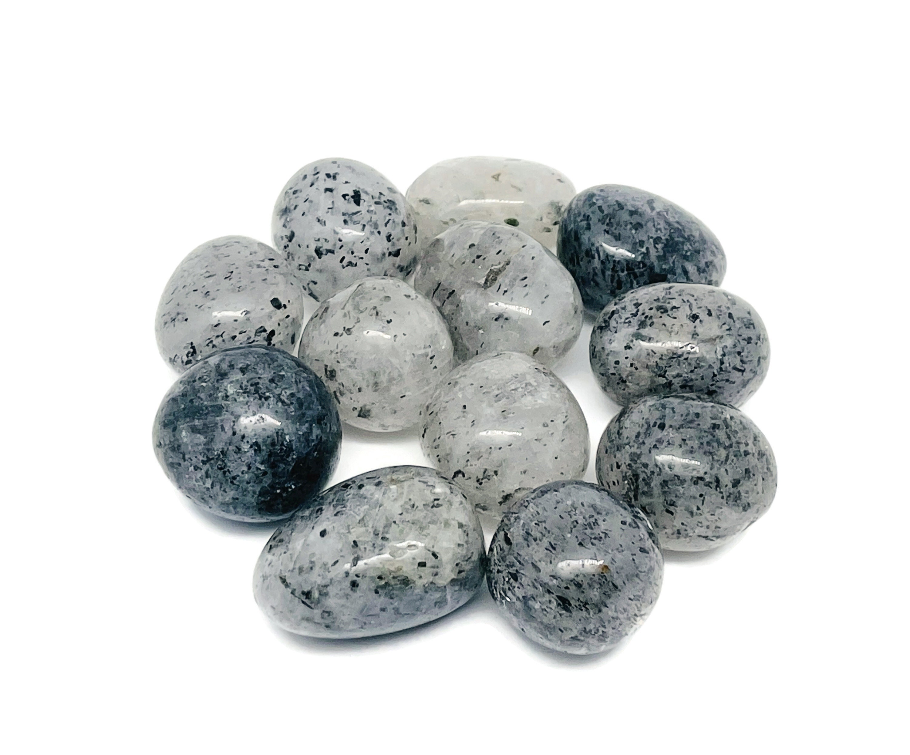 Dragon Fruit Quartz (pitaya Quartz) Tumbled Stone - Crystal Tumble - Rutilated Quartz - Healing Stone - Tu1275