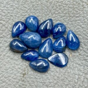 Blue Sapphire Cabochon Gemstone Lot (12 Pieces) - 34.05 Carat, 9-12mm