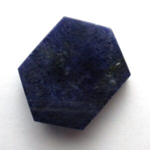 Blue Sapphire Cabochon Handmade Gemstone Jewelry One of a Kind September Birthstone Crystal Shape Large Ring Stone Designer Fashion Style