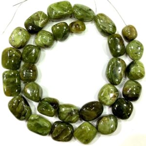 Extremely Rare~Natural Green Sapphire Smooth Nuggets Beads Free Form Nuggets Luster Green Sapphire Gemstone Beads Polished Nuggets Beads.