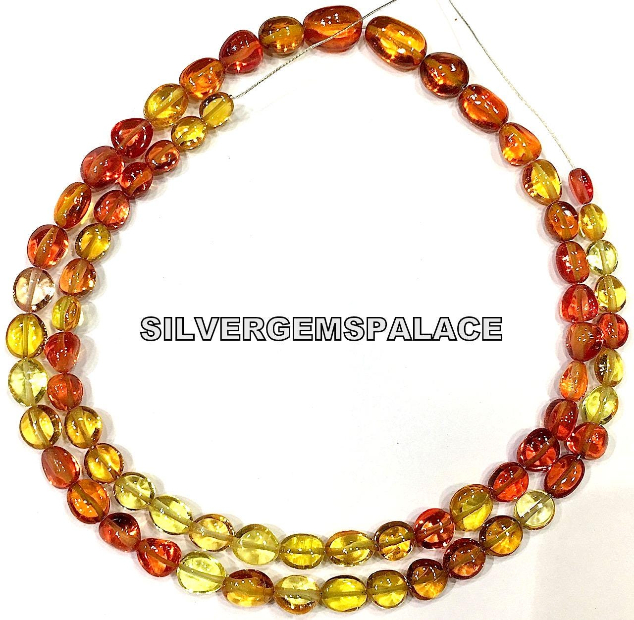 Multi Sapphire Smooth Nuggets Beads Orange Sapphire Nuggets Beads Sapphire Gemstone Beads Polished Sapphire Beads Strand Small Size Nuggets.