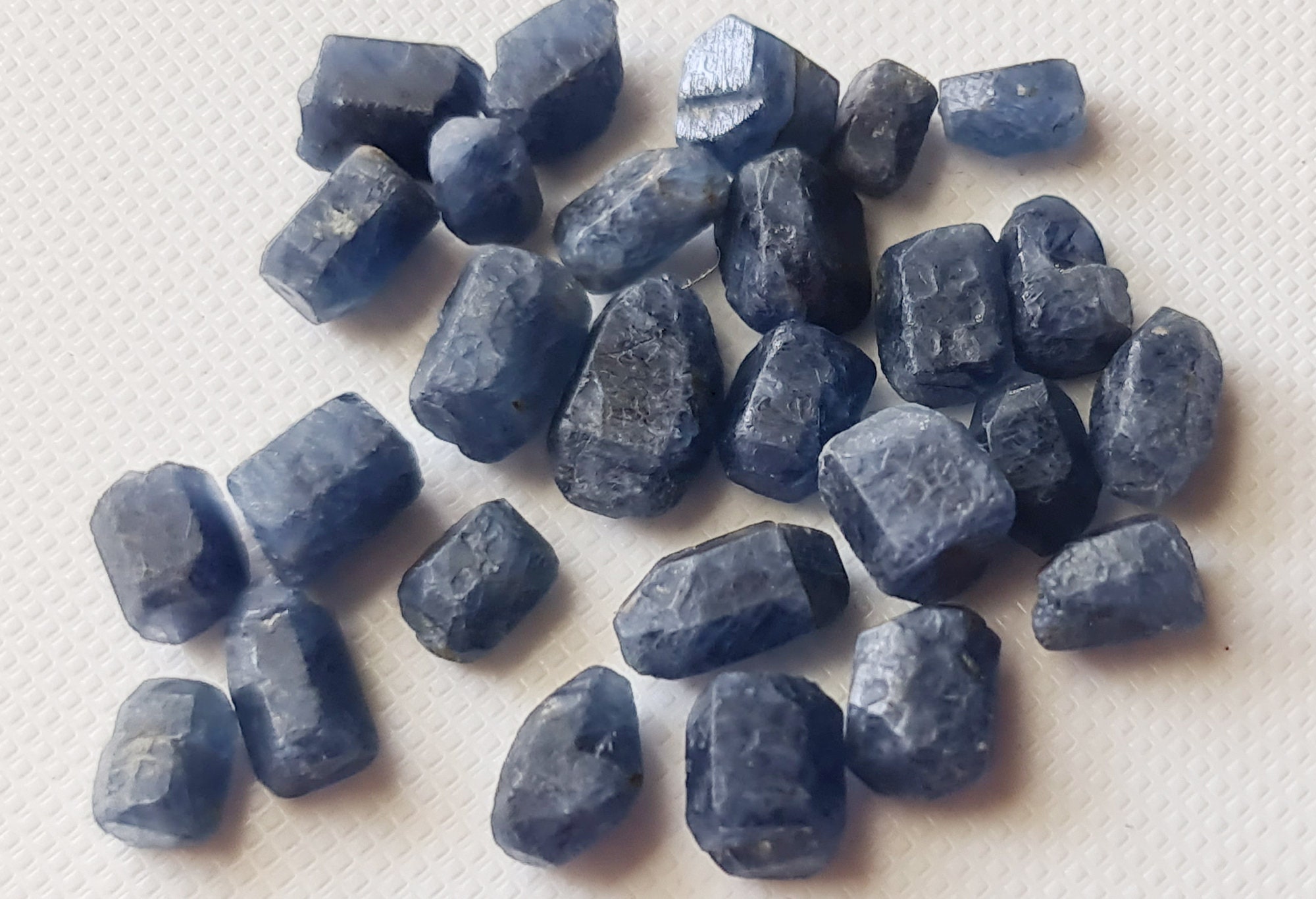 Natural Blue Sapphire Rough, Un Drilled Raw Sapphire For Jewelry, Loose Sapphire Gemstone 5.5-8mm, 5 Pcs - Pksg225 Natural Blue Sapphire Rough, Un Drilled Raw Sapphire For Jewelry, Loose Sapphire Gemstone 5.5-8mm, 5 Pcs - Pksg225