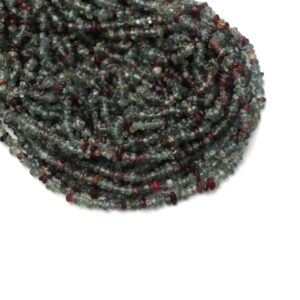 Natural Songea Sapphire Chip Beads, 2 Mm To 5 Mm 18" Precious Stone Beads/gemstone Beads/chips/nuggets