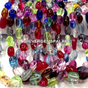 Rarest~Multi Sapphire Smooth Nuggets Beads Multi Beads Strand Sapphire Nuggets Beads Smooth Sapphire Gemstone Beads Jewelry Making Beads.