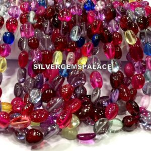Rarest~Multi Sapphire Smooth Nuggets Beads Multi Color Beads Strand Sapphire Nuggets Beads Sapphire Gemstone Beads Jewelry Making Beads.