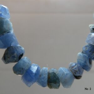Raw Blue Sapphire 5mm Crystals Beads - 2in Strand Gemstone-rustic Jewelry Making -natural Craft Beads