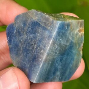 Raw Blue Sapphire Crystal, Untreated Gemstone Specimen, 244.20 Carat Raw Blue Sapphire Crystal, Untreated Gemstone Specimen, 244.20 Carat