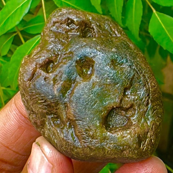Raw Golden Sapphire, Natural Rough Stone, Reiki Crystal (348 Ct)