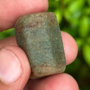 Raw Green Trapiche Sapphire Specimen: 83 Carat Natural Record Keeper Raw Green Trapiche Sapphire Specimen: 83 Carat Natural Record Keeper