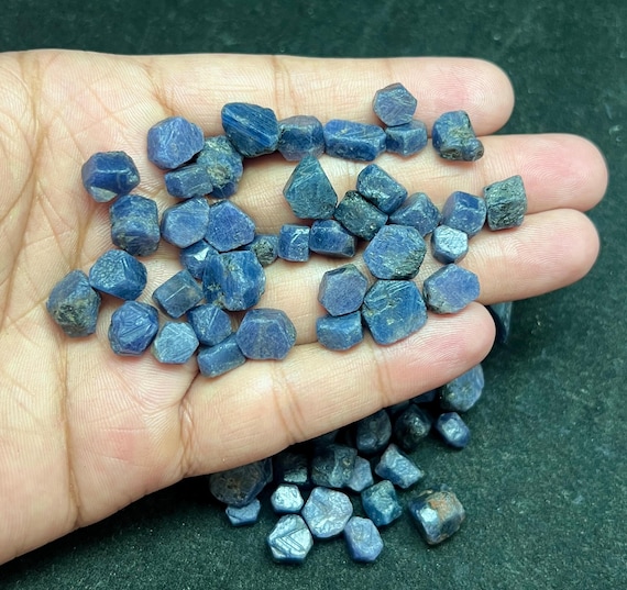 Natural Blue Sapphire Rough Lot | Raw Specimen Uncut Stone
