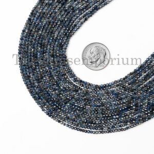 2-2.25mm Extremely Rare Mystic Sapphire Rondelle, Mystic Sapphire Beads, Sapphire Rondelle Beads, Sapphire Gemstones, Sapphire Jewelry