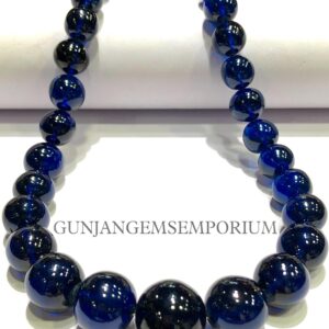 Blue Sapphire Round Beads So Beautiful~~aaaa++ Dark Blue Sapphire Smooth Rounds 8/16mm Smooth Sapphire Beads 20” Graduated Sapphire Gemstone Blue Sapphire Round Beads So Beautiful~~aaaa++ Dark Blue Sapphire Smooth Rounds 8/16mm Smooth Sapphire Beads 20” Graduated Sapphire Gemstone